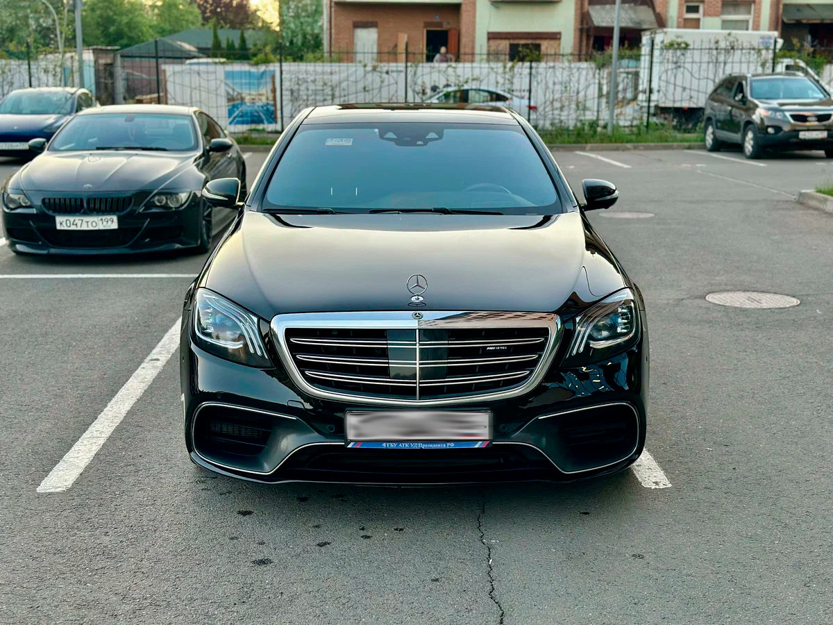 Аренда Mercedes S-klasse AMG